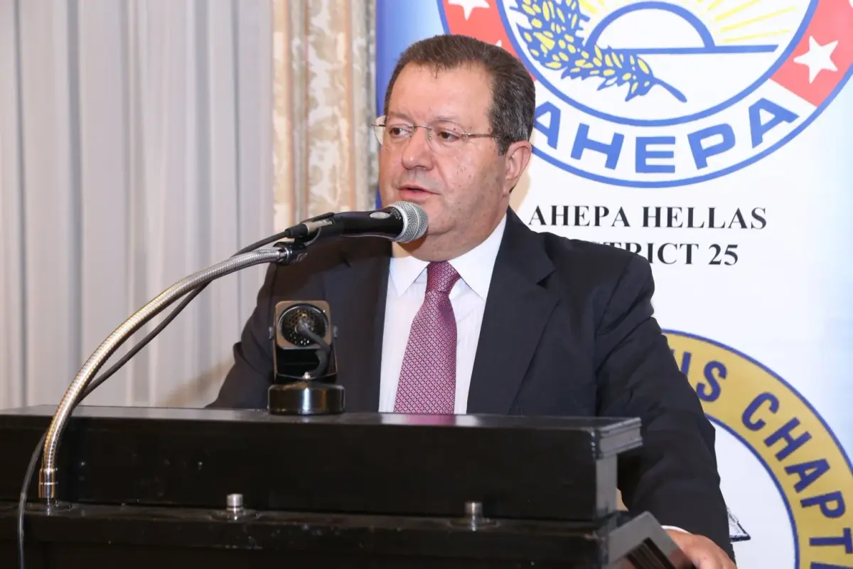 Ευχαριστίες του Φιλανθρωπικού Συλλόγου Λέρου για χορηγία τροφίμων από τον Παντελή Μαραβέλια και την AHEPA Hellas